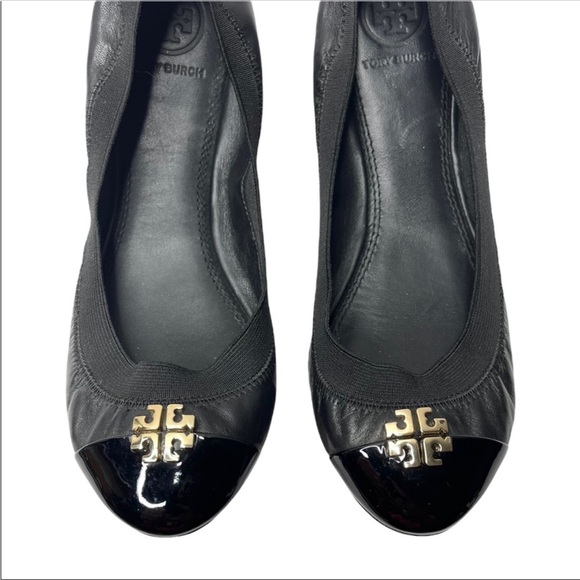 Tory Burch Jolie ballet elastic band flats sz 6.5 - Picture 6 of 6
